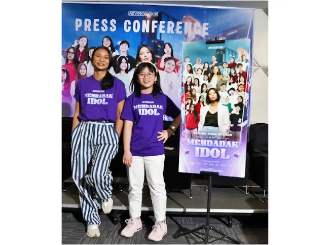 Aurelia Limanto Syuting Film mendadak Idol Garapan ARTV