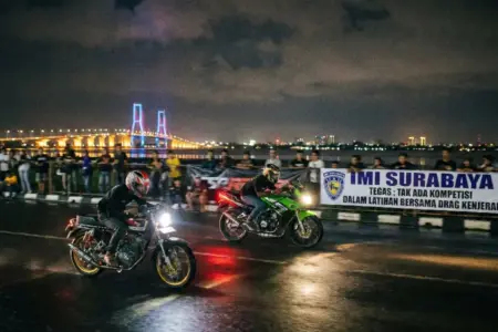 IMI Kota Surabaya menegaskan bahwa kegiatan latihan bersama (latber) bertema stop balap liar tidak boleh berubah menjadi ajang kompetisi terselubung.