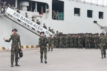 Sebanyak 1.980 taruna TNI-Polri diberangkatkan ke Aceh dalam Latsitardanus XLVI 2026 untuk pengabdian masyarakat dan pemulihan pascabencana.