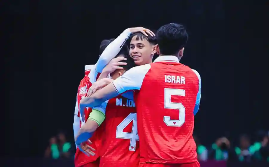 Timnas Futsal Indonesia Hajar Korea Selatan 5-0 di Piala Asia Futsal 2026