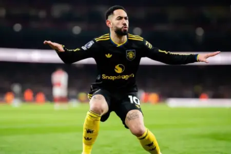 Matheus Cunha Triker Man United, (foto dok Man United)