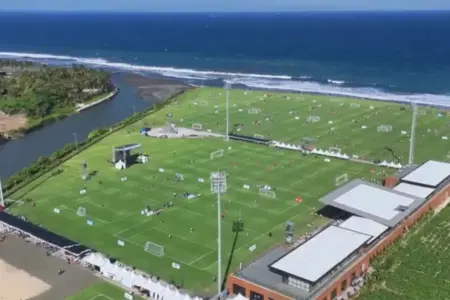 ali United Training Center (BUTC) di Pantai Purnama, Gianyar. (foto dok. Bali United)