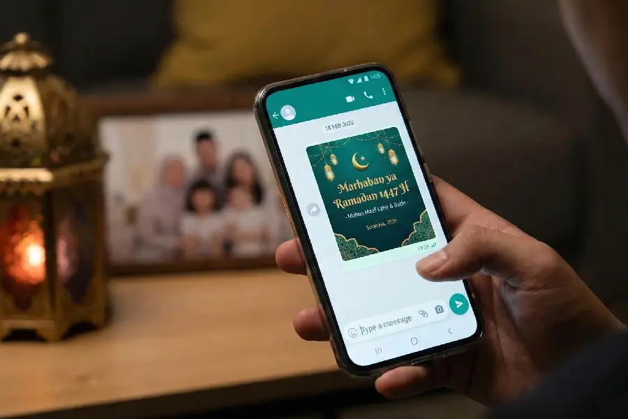 Jangan Biarkan Jarak Memutus Silaturahmi, Ini Inspirasi Ucapan Ramadan 2026 untuk Status Medsos