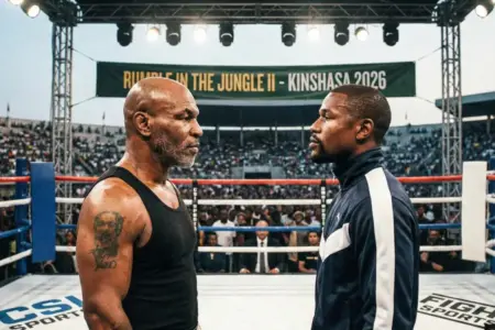 Mike Tyson dan Floyd Mayweather Jr. sepakat bertarung pada 25 April 2026 di Kinshasa, Kongo.