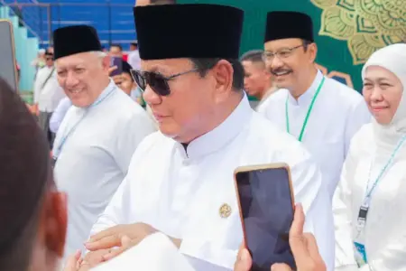 Presiden Prabowo Subianto dan Gubernur Jatim Khofifah hadiri puncak Satu Abad NU di Malang, menegaskan peran NU menjaga persatuan dan toleransi.