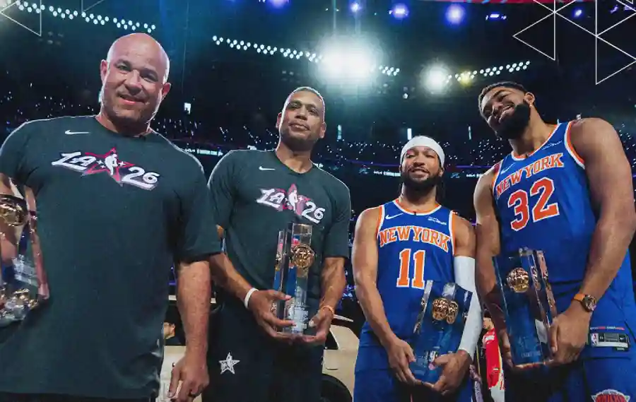 New York Knicks Juara Shooting Stars 2026 di NBA All-Star Weekend