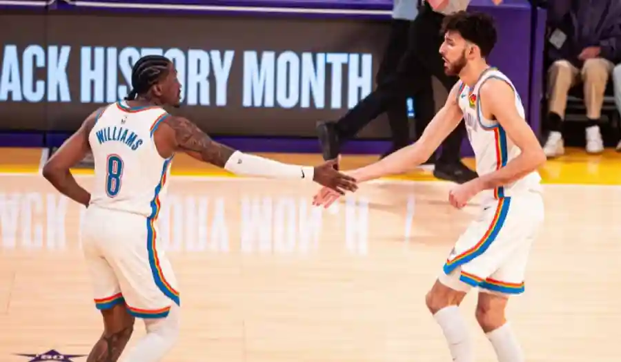 Jalen Williams Comeback, Thunder Hentikan Tren Negatif Usai Kalahkan Lakers