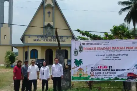 477 Gereja Katolik di Indonesia Buka Tempat Singgah Pemudik Lebaran 2026, Wujud Toleransi Antarumat Sebanyak 477 gereja Katolik di Indonesia membuka tempat singgah bagi pemudik Lebaran 2026 sebagai wujud toleransi dan solidaritas kemanusiaan.
