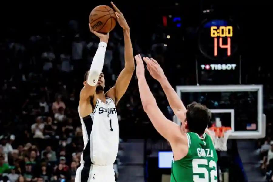 Spurs Bungkam Celtics, Victor Wembanyama Cetak 39 Poin dan Rekor Tripoin