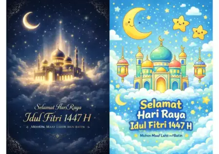 5 Prompt AI untuk Membuat Kartu Ucapan Lebaran 2026, Praktis dan Estetik