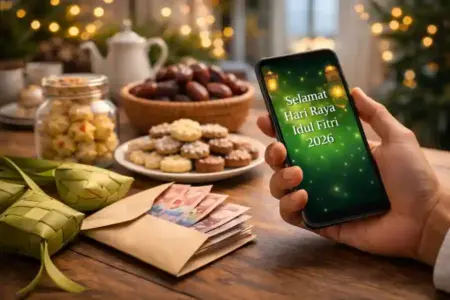 Ucapan Selamat Hari Raya Idul Fitri 2026 Cocok Dibagikan di WhatsApp