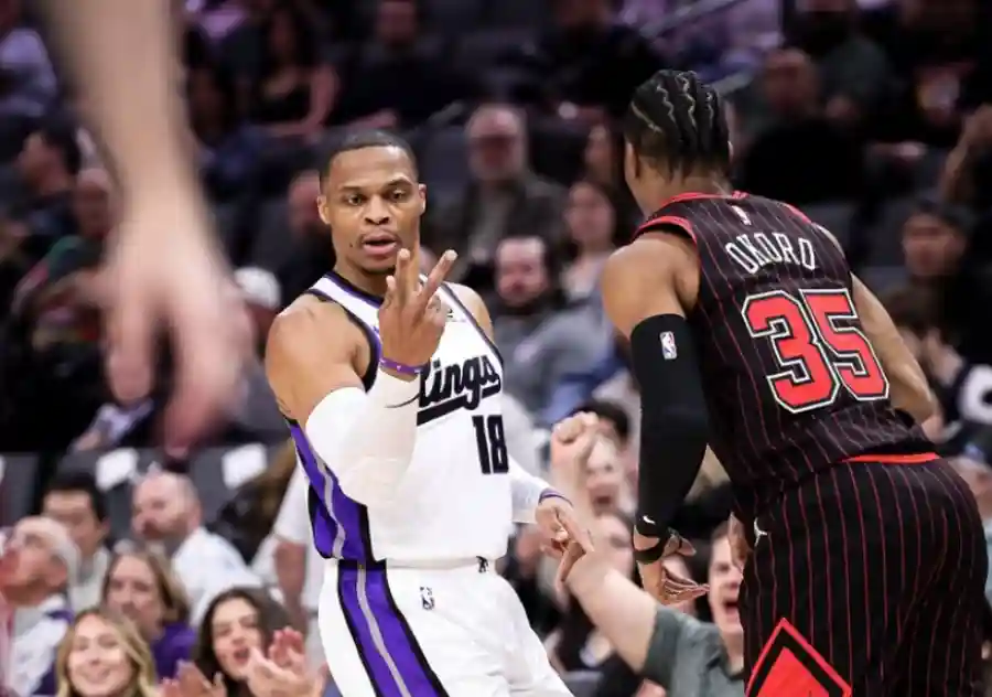 Russell Westbrook Catat Triple-Double ke-208, Kings Taklukkan Bulls