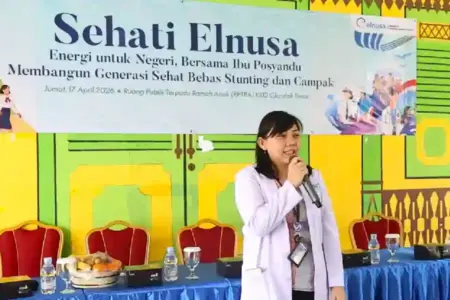 Program SEHATI Elnusa tingkatkan kapasitas kader Posyandu melalui edukasi dan bantuan alat kesehatan di Cilandak Timur.