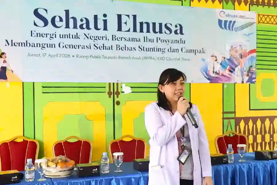 Program SEHATI Elnusa Perkuat Peran Kader Posyandu, Dorong Kesehatan Masyarakat dari Tingkat Keluarga Program SEHATI Elnusa tingkatkan kapasitas kader Posyandu melalui edukasi dan bantuan alat kesehatan di Cilandak Timur.