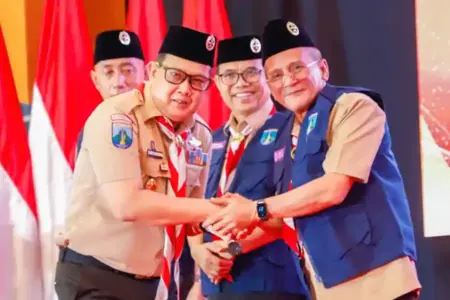 Rakerda Pramuka Jatim 2026 Resmi Dibuka, Dorong Program Inovatif dan Aksi Nyata untuk Masyarakat Rakerda Pramuka Jatim 2026 dibuka di Pasuruan, fokus pada program inovatif, karakter generasi muda, dan aksi sosial seperti renovasi RTLH.