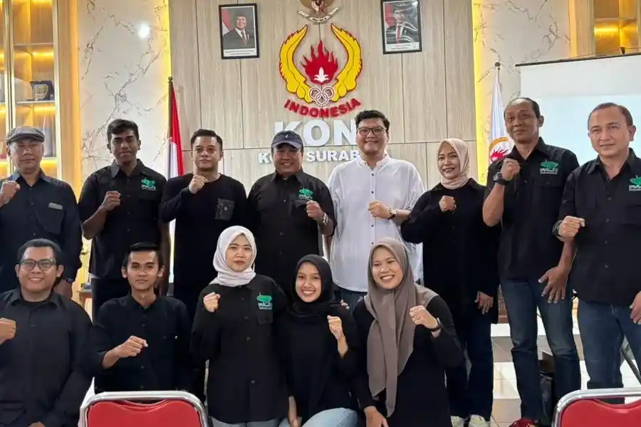 FAJI Surabaya 2026–2030 Resmi Dikukuhkan, Bidik Dominasi Medali di Porprov 2027 Kepengurusan FAJI Surabaya 2026–2030 dikukuhkan, targetkan prestasi maksimal dan dominasi medali di Porprov 2027.