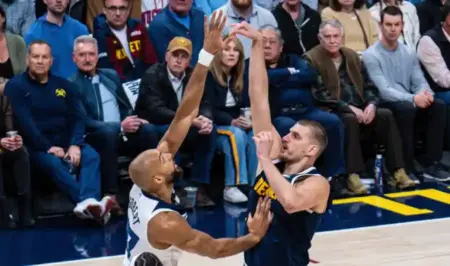 Nikola Jokic Bangkit! Denver Nuggets Tundukkan Minnesota Timberwolves dan Perpanjang Seri Playoff