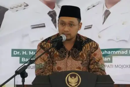 IMM Surabaya Salurkan Hewan Kurban ke 6 Desa di Mojokerto, Wabup Rizal Soroti Semangat Pengabdian Mahasiswa Wakil Bupati Mojokerto, Muhammad Rizal Octavian