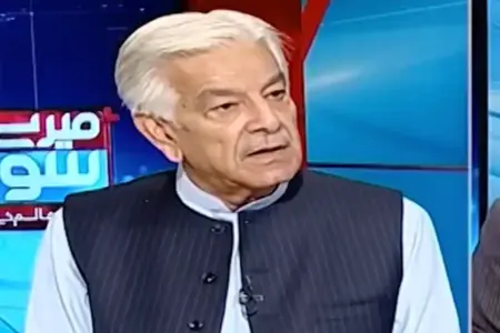 Menteri Pertahanan Pakistan Khawaja Asif