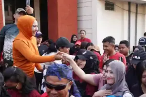 Wali Kota Mojokerto Ika Puspitasari menegaskan pentingnya kolaborasi pengusaha, pekerja, dan pemerintah dalam menjaga pertumbuhan ekonomi daerah.