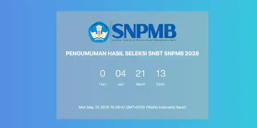Pengumuman SNBT 2026 Hari Ini Resmi Dirilis, Peserta Diminta Akses Situs SNPMB