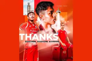 Persija Lepas Riko Simanjuntak, Hansamu Yama, dan Nico Jelang Super League 2026/2027 Persija mengucapkan terima kasih kepada Hansamu Yama, Riko Simanjuntak, dan Alfriyanto Nico Saputro. "Setiap perjalan pada akhirnya akan menemui perpisahan," tulis Persija (sumber foto: instagram @persija)