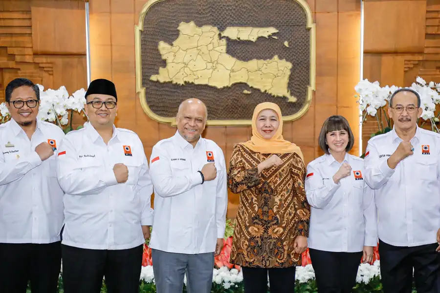 Khofifah mengajak insinyur Jawa Timur memperkuat inovasi, teknologi, dan kolaborasi untuk mendukung ketahanan pangan serta Indonesia Emas 2045.