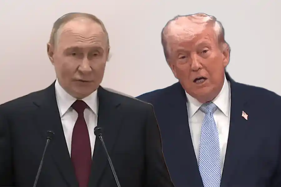 Vladimir Putin dan Donald Trump