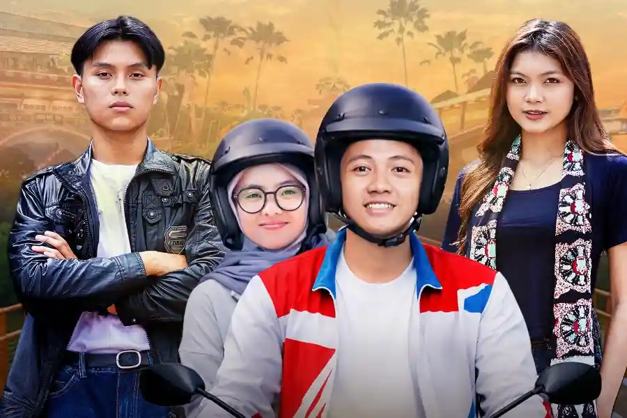 Film Rejoto Nyambung Tresno karya sineas muda Mojokerto tayang di CGV mulai 25 Juli 2026. Ning Ita mengajak masyarakat mendukung perfilman lokal.