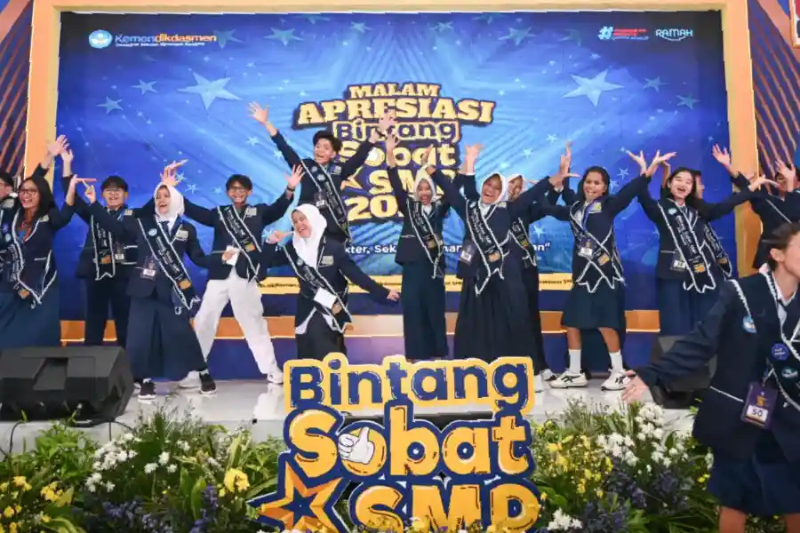 Kemendikdasmen mengukuhkan 76 Duta Bintang Sobat SMP 2026 untuk memperkuat budaya sekolah aman, inklusif, dan ramah anak di seluruh Indonesia.