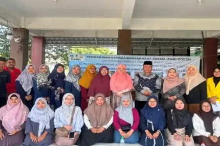 Universitas Terbuka Kembangkan Menu Kantin Berbasis Pangan Lokal di Sidoarjo Universitas Terbuka dan UNESA mengembangkan menu kantin berbasis pangan lokal di Sidoarjo guna mewujudkan kantin sekolah sehat dan bergizi.